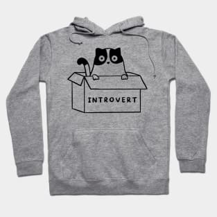 Cat Introvert Hoodie